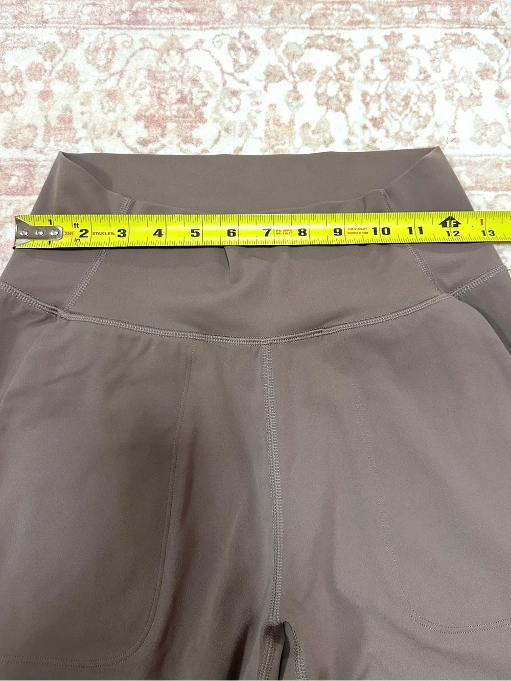 NWOT 🩶 High Waisted Taupe Track Pants - 31” Inseam - Picture 6 of 8